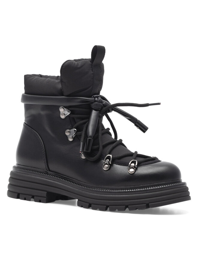 DeeZee Schnürstiefeletten DeeZee LEDA WS6126-09 Schwarz