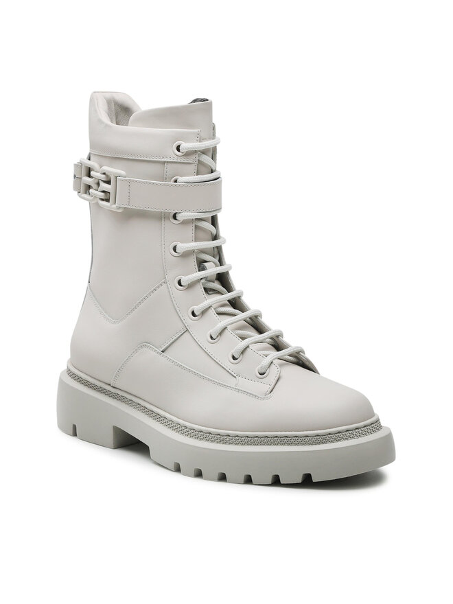 Bally Bakancs Bally Gioele Flat 6301558 Fehér