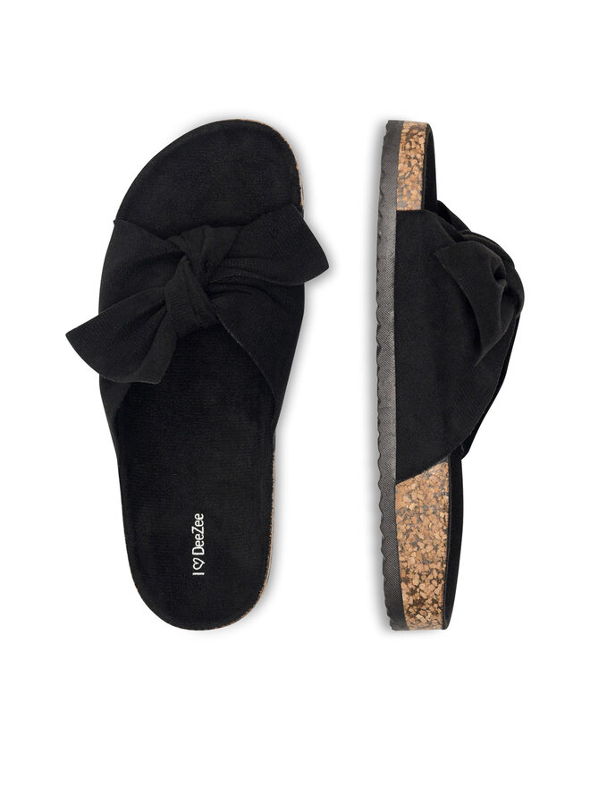 DeeZee Pantoletten DeeZee WSLS19-02 Schwarz