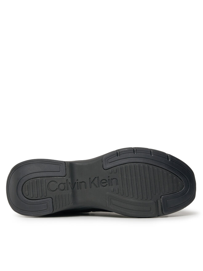 Calvin Klein Sneakersy Calvin Klein Low Top Lace Up HM0HM01363 Černá