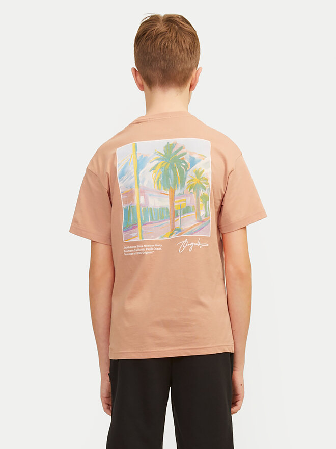 Jack&Jones Junior Jack&Jones Junior Marškinėliai Joraruba 12257134 Oranžinė Volume Fit