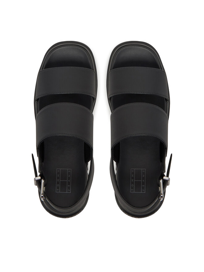 Tommy Jeans Босоніжки Tommy Jeans Tjw Chunky City Sandal EN0EN02750 Чорний