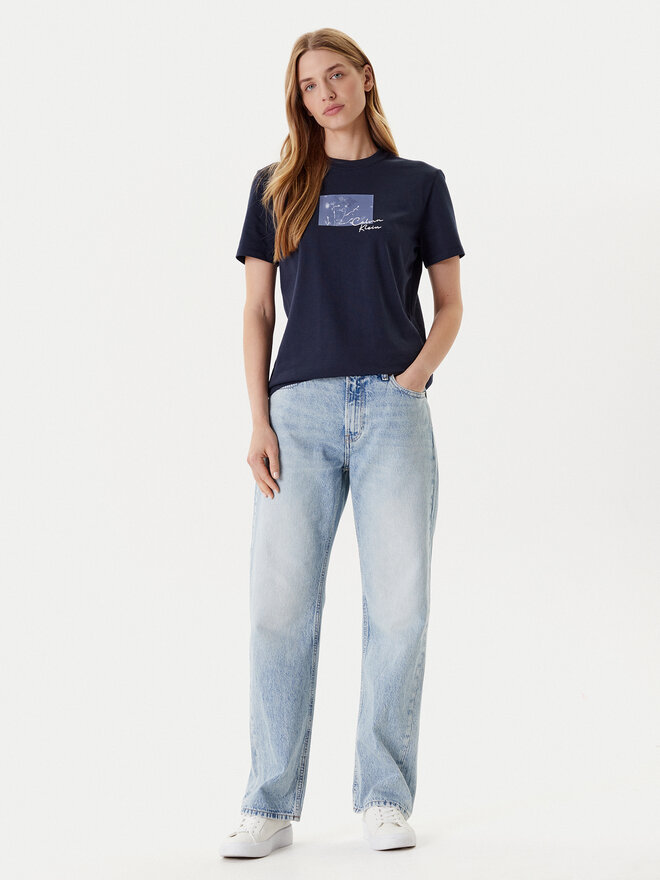 Calvin Klein Jeans Calvin Klein Jeans T-Shirt LV047C855G Dunkelblau Regular Fit