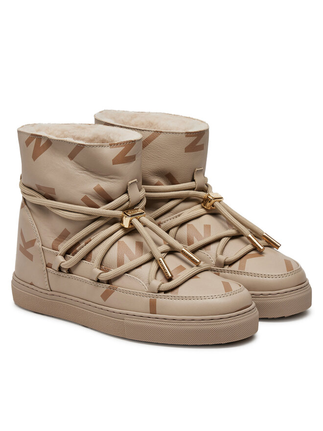 Inuikii Μπότες Χιονιού Inuikii Full Leather 75202-088 Μπεζ