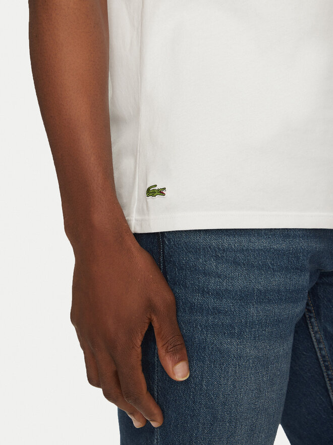 Lacoste Lacoste 3 db póló TH9010 Fehér Regular Fit