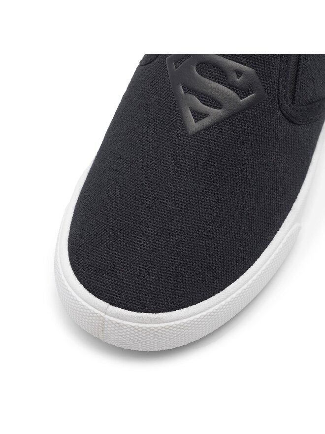 Superman Sneakers aus Stoff Superman CP91-AW23-59WBSUM Schwarz