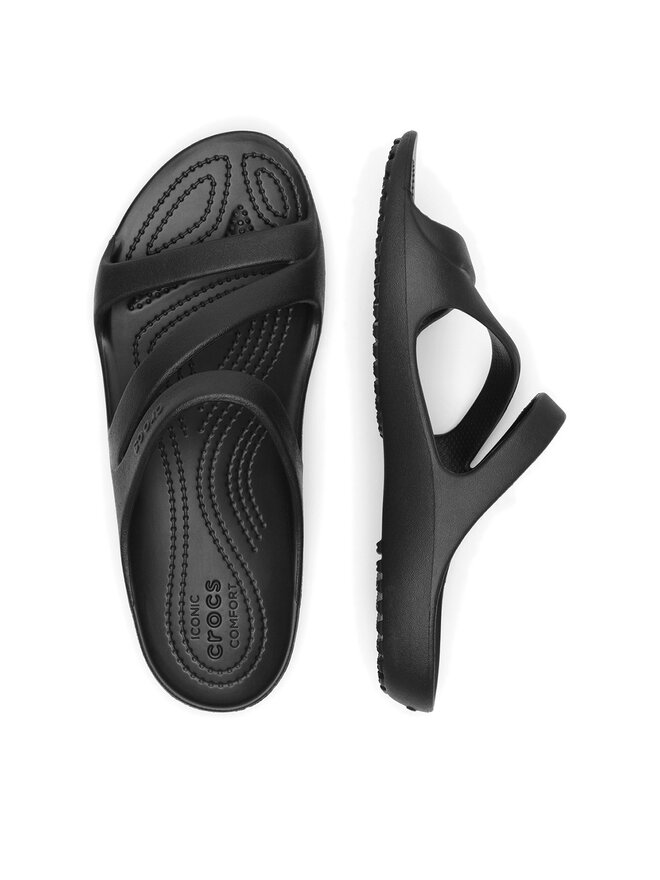 Crocs Şlapi Crocs KADEE II SANDAL W 206756-001 Negru