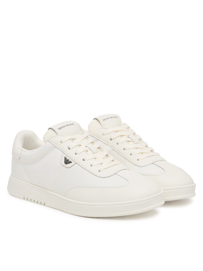 Emporio Armani Sneakers Emporio Armani EM003062 AF18210 U0011 Alb
