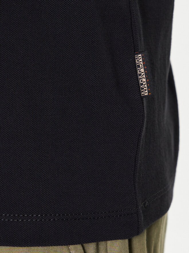 Napapijri Napapijri Polo Ealis NP0A4H8B Μαύρο Regular Fit