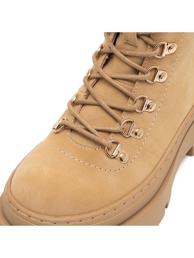 DeeZee Schnürstiefeletten DeeZee ERNA WS6151-05 Beige
