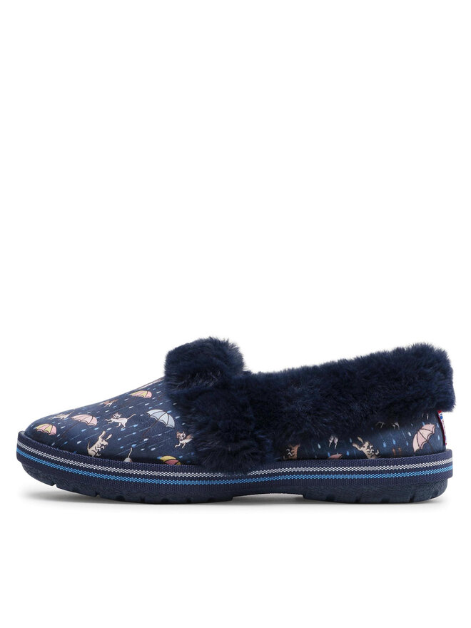 Skechers Hausschuhe Skechers BOBS Movie Night 113486/NVMT Dunkelblau