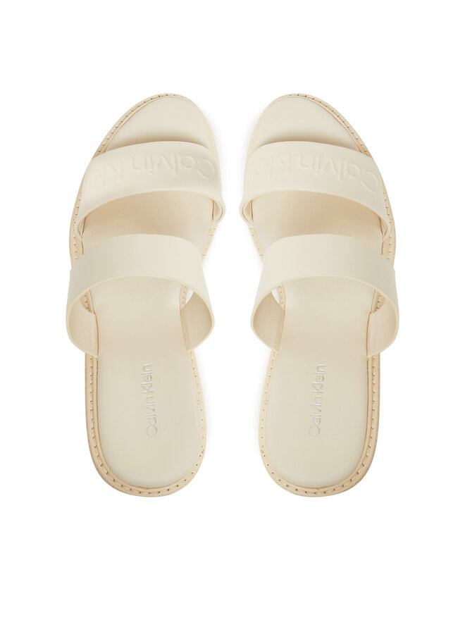 Calvin Klein Espadryle Calvin Klein Wedge Sandal 50 - He HW0HW02375 Écru