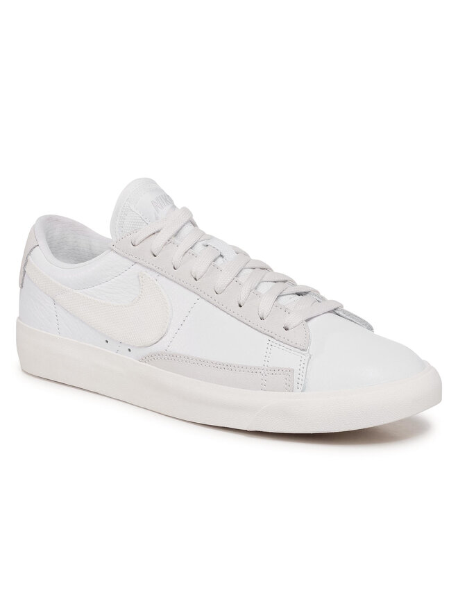 靴 NIKE BLAZER LOW LEATHER NIKE BLAZER LOW LEATHER CW7585-100 BIAŁY | Męskie Sneakersy