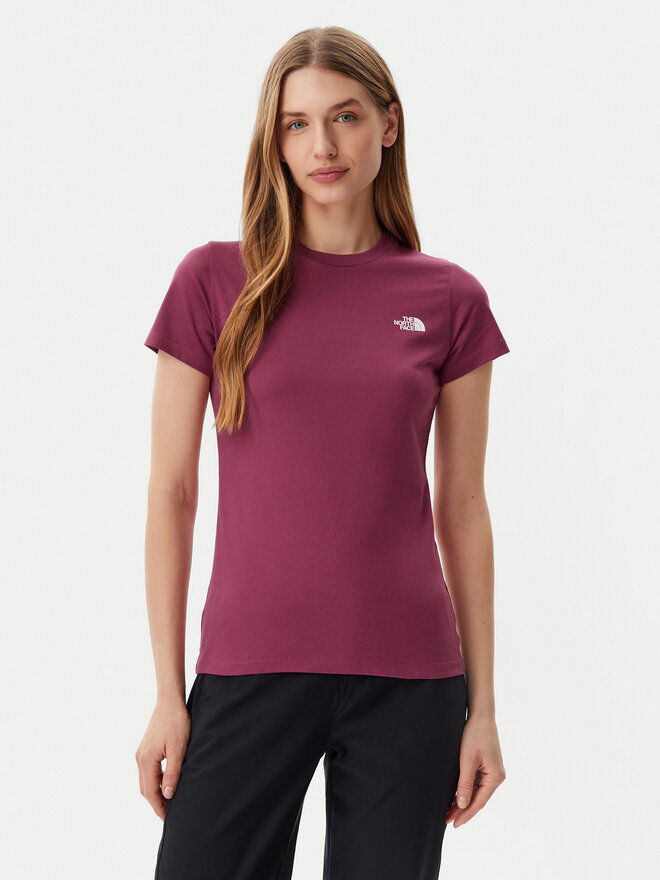 The North Face The North Face Camiseta Simple Dome NF0A87NH Rosa Regular Fit
