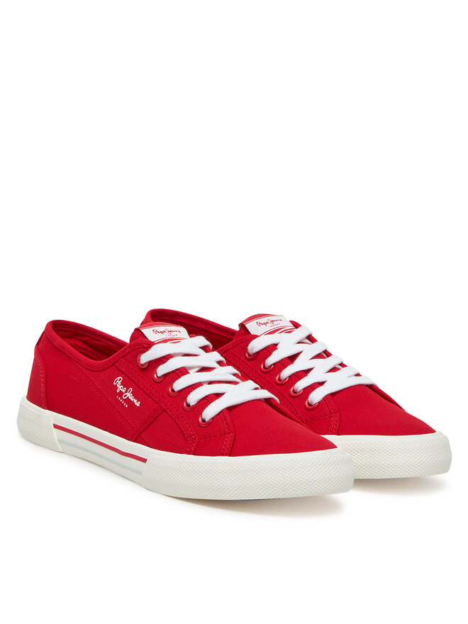 Pepe Jeans Кросівки Pepe Jeans Brady Basic W PLS31287 Червоний