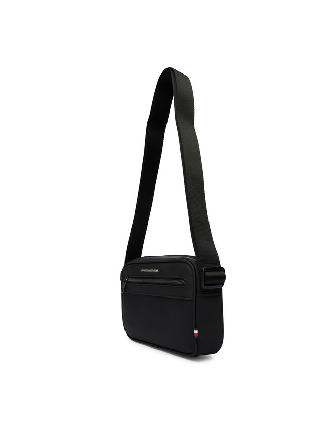 Tommy Hilfiger Umhängetasche Tommy Hilfiger Th Repreve Ew Reporter AM0AM14152 Schwarz
