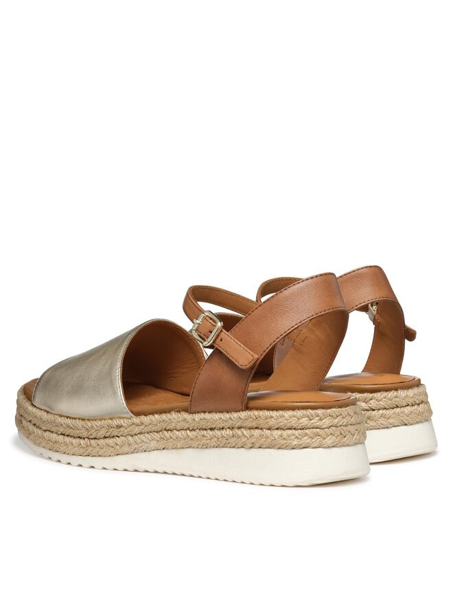 Geox Espadryle Geox D Eolie D55SRC 0Y243 C2L5F Złoty