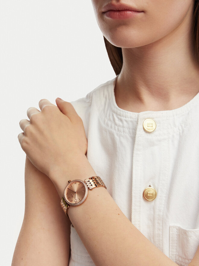 Liu Jo Uhr Liu Jo Chains Delya TLJ2784 Rosa