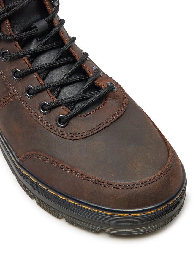 Dr. Martens Anfibi Dr. Martens Combs Tech Leather 27804201 Marrone