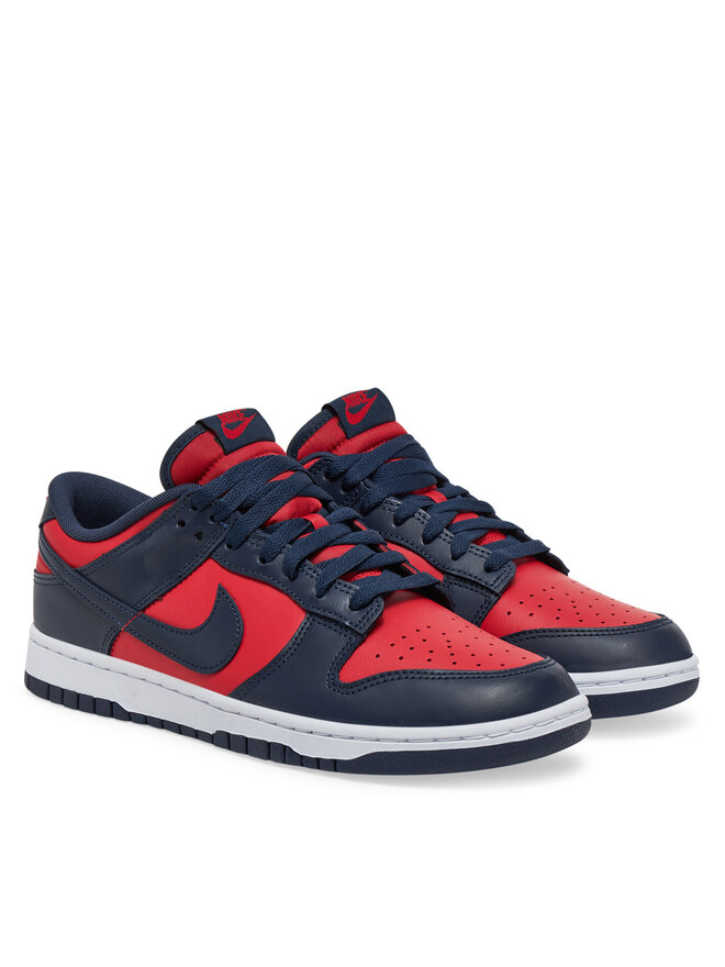 Nike Sneakersy Nike Dunk Low Retro DV0833 601 Czerwony