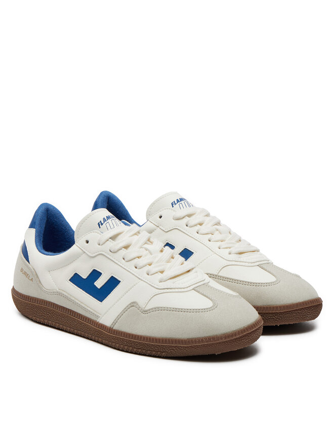 Flamingos Life Sneakers Flamingos Life Burela Slim Bsoliblu Weiß