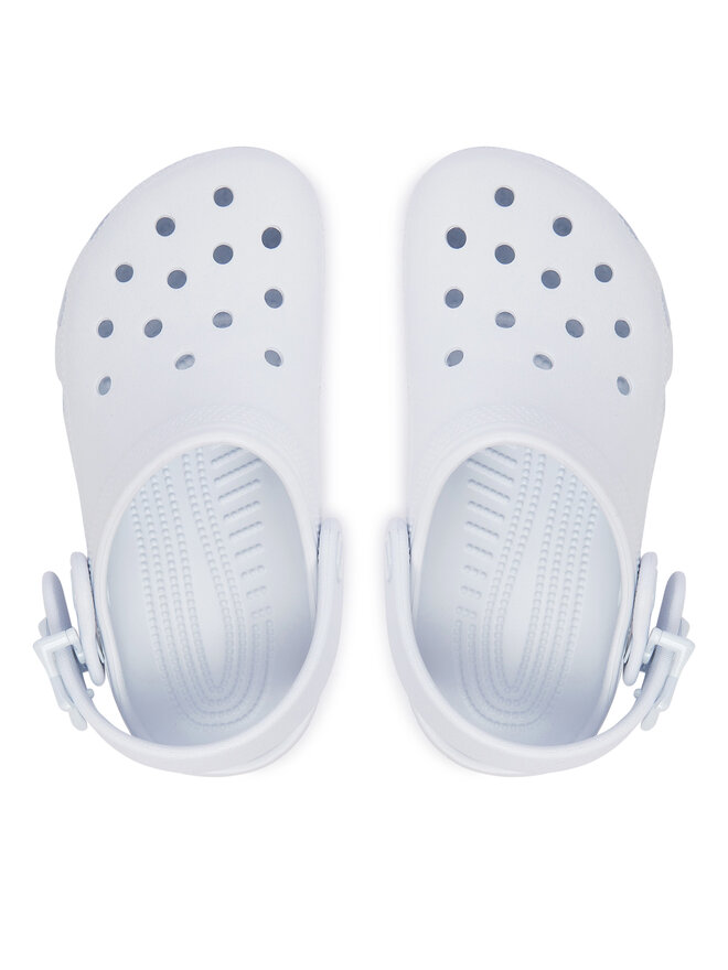 Crocs Pantoletten Crocs Classic Star Buckle Clog 213941 Hellblau