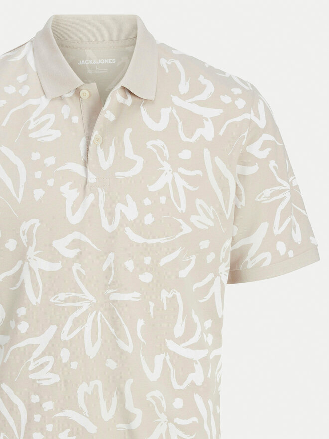 Jack&Jones Jack&Jones Polo marškinėliai Jeff 12269236 Smėlio Standard Fit