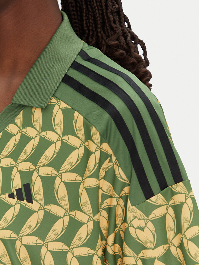 adidas adidas Camiseta FARM Rio JD6302 Verde Loose Fit