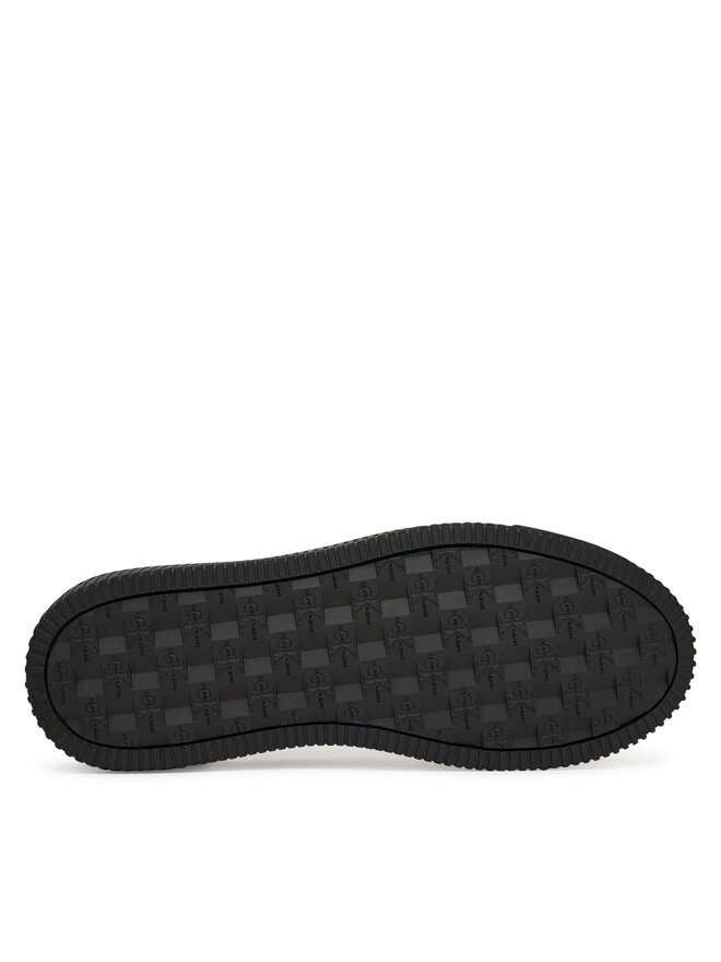 Calvin Klein Jeans Снікерcи Calvin Klein Jeans Chunky Cupsole Ru Patch Lth YM0YM01296 Чорний