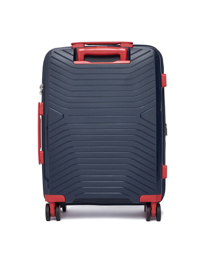 Beverly Hills Polo Club Rankinio bagažo lagaminas Beverly Hills Polo Club BHPC-WAL-005-S Tamsiai mėlyna