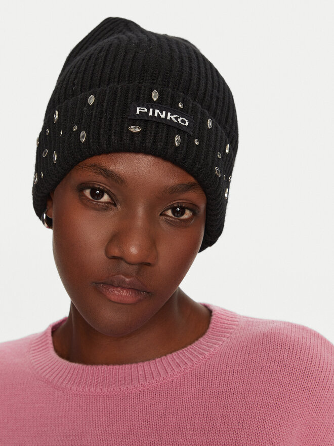PINKO Σκούφος Pinko Serengeti Cuffia 104326 A27A Μαύρο