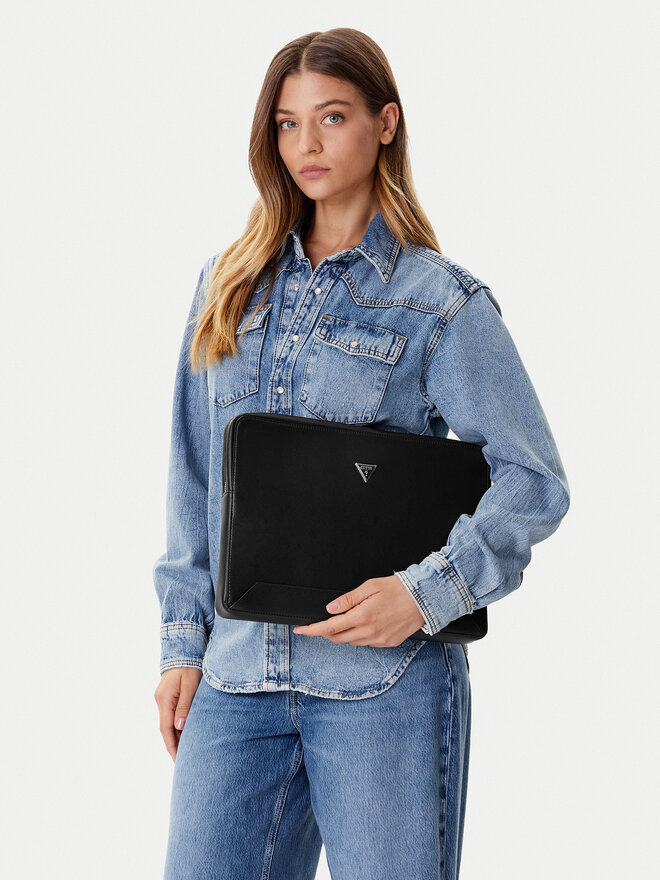 Guess Τσάντα για laptop Guess HMMISA P5316 Μαύρο