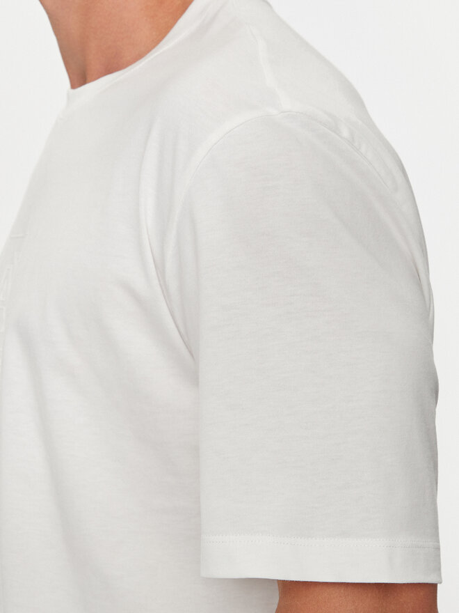 Armani Exchange Armani Exchange T-Shirt 6DZTLE ZJ9JZ 1116 Weiß Regular Fit