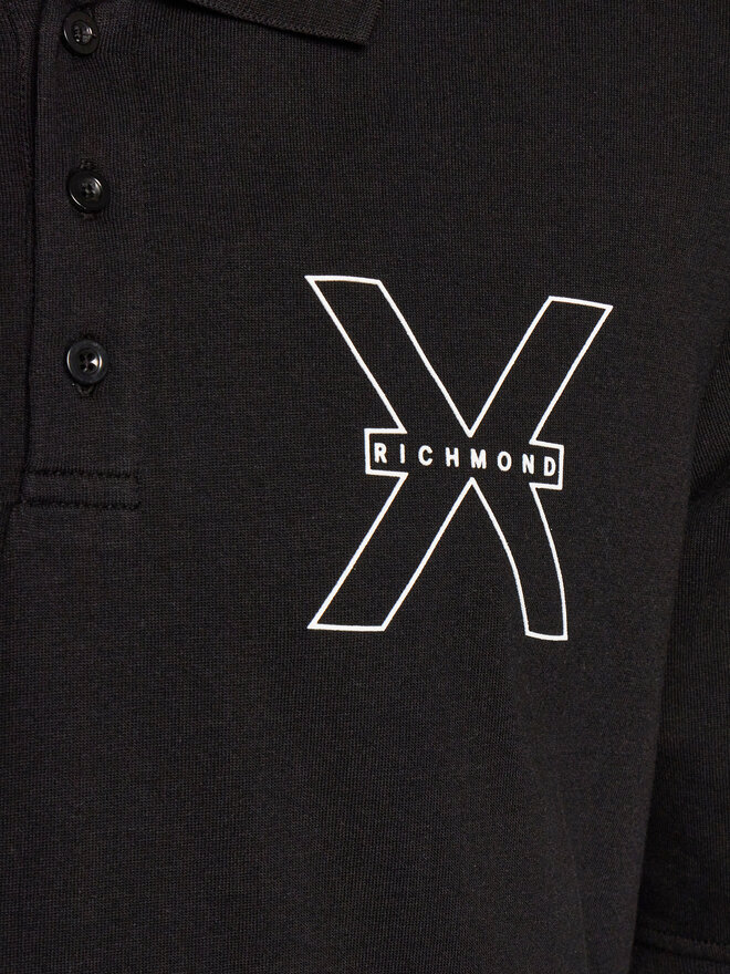 Richmond X Richmond X Poloshirt Lisi UMP24207PO Schwarz Regular Fit