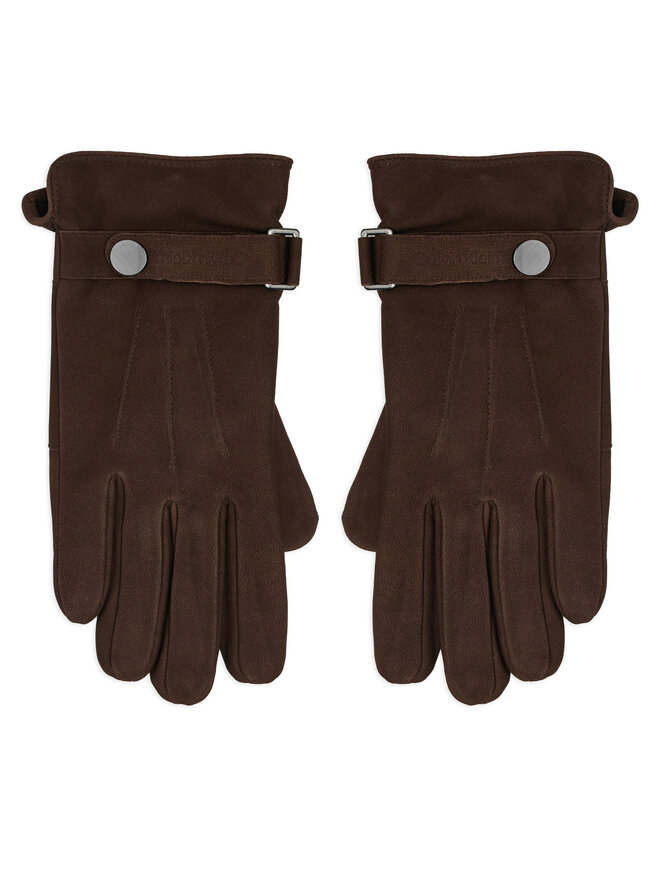 Calvin Klein Muške rukavice Calvin Klein K50K512542 Smeđa