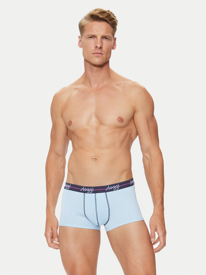 Sloggi Sloggi 2er-Set Boxershorts 10206968 Blau