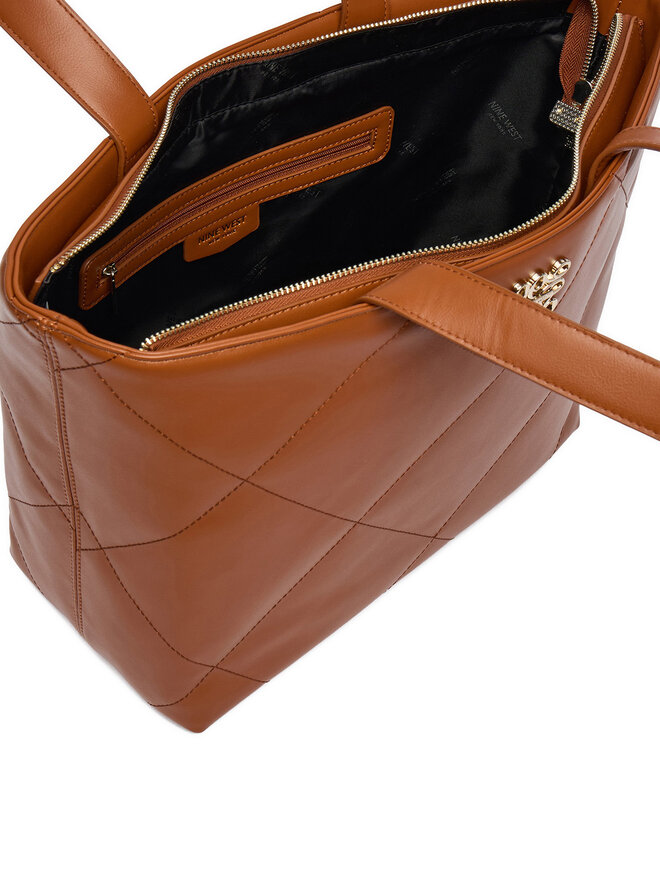 Nine West Handtasche Nine West CEO-IVORY LANE-LDA9198 Hellbraun