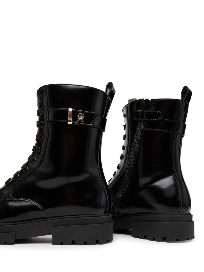 Tommy Hilfiger Bakancs Tommy Hilfiger Lace-Up Bootie T4A5-34028-1453 D Fekete