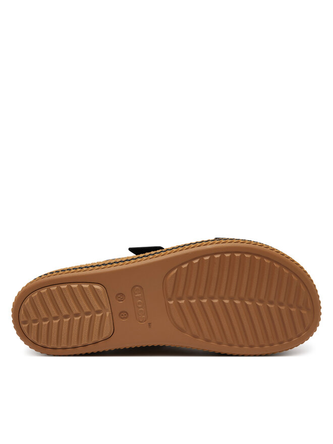 Crocs Παντόφλες Crocs Brooklyn Woven Buckle 209978 Μαύρο