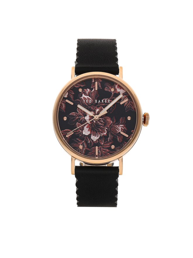 Ted Baker Laikrodis Ted Baker Phylipa Bloom BKPPHF202 Juoda