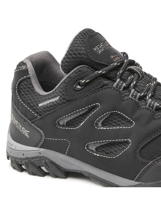 Regatta Trekkingi Regatta Holcombe Lep Low Jnr RKF572 Czarny