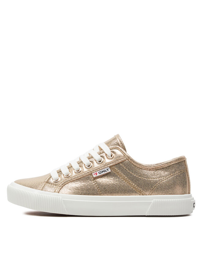 ONLY Shoes Кросівки ONLY Shoes Nicola 15318574 Золотий