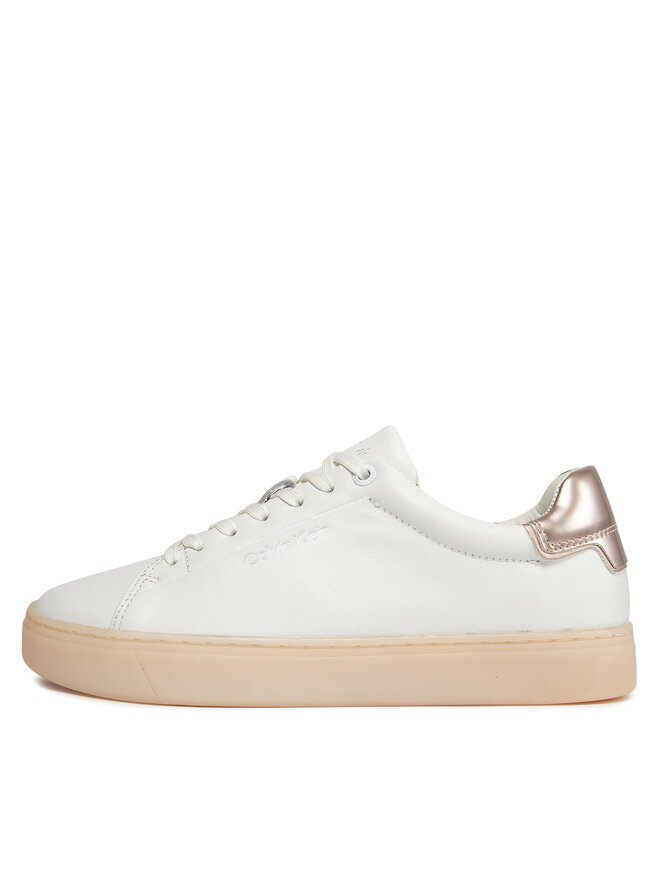 Calvin Klein Sneakers Calvin Klein Cupsole Lace Up Pearl HW0HW01897 Weiß