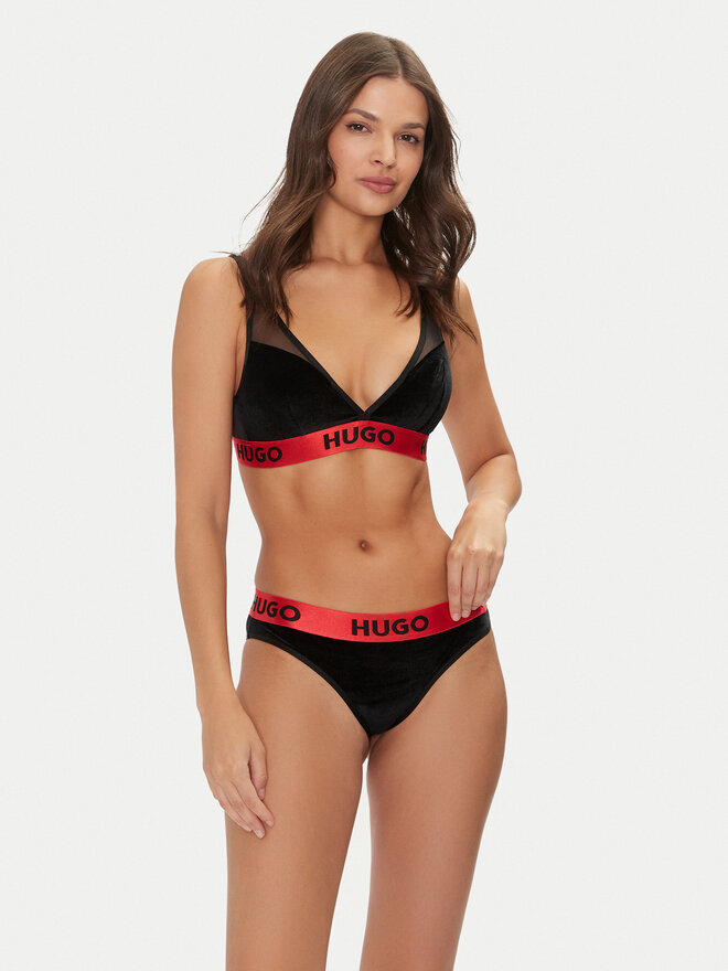 HUGO Hugo Klassischer Damenslip 50527165 Schwarz