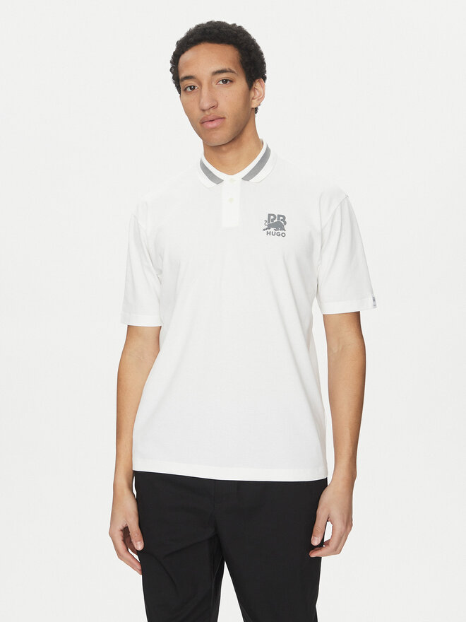HUGO HUGO Poloshirt Dodac_RB 50542748 Weiß Regular Fit