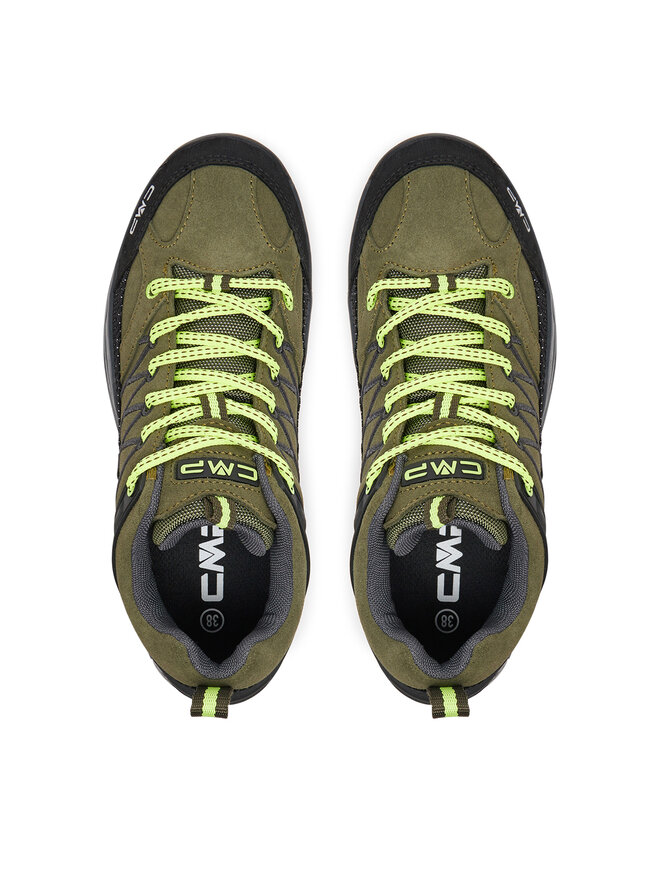CMP Scarpe da trekking CMP Kids Rigel Mid Trekking Shoe Wp 3Q12944J Verde