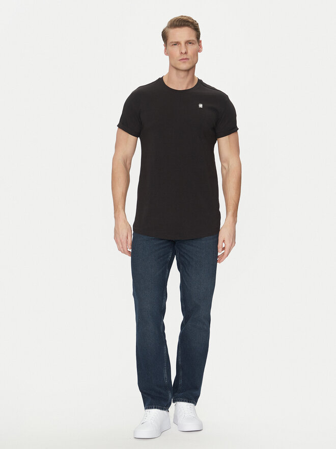 G-Star Raw G-Star Raw Marškinėliai Lash D16396-B353-2199 Juoda Relaxed Fit