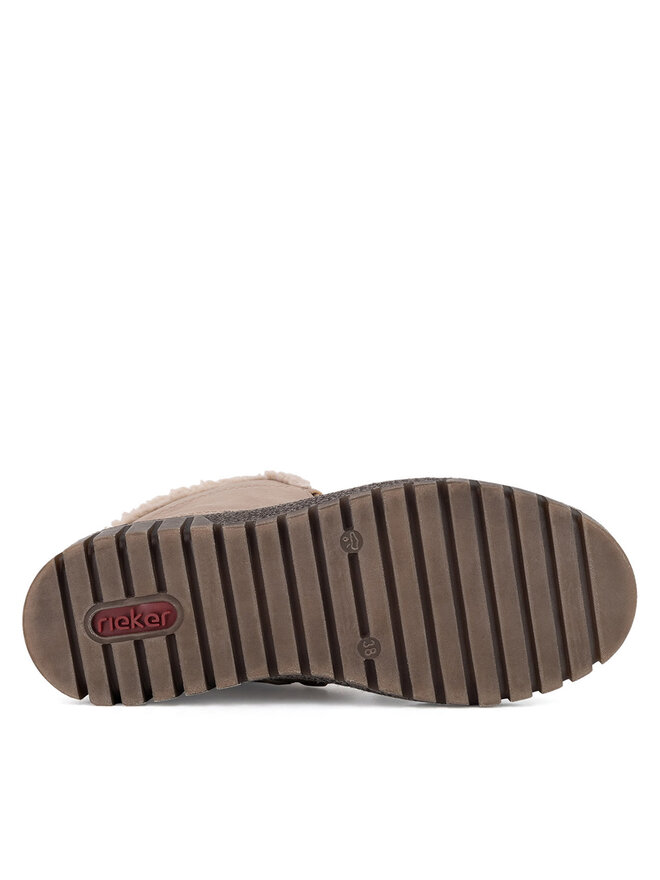 Rieker Polokozačky Rieker Y3408-20 Béžová