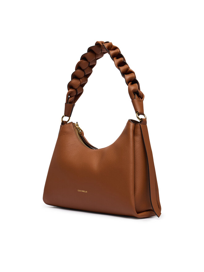Coccinelle Сумка Coccinelle M50 Boheme Grana Double E1 M50 13 03 01 Коричневий