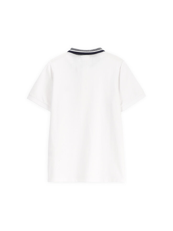 Coccodrillo Coccodrillo Polo WC5143602EJB Λευκό Regular Fit